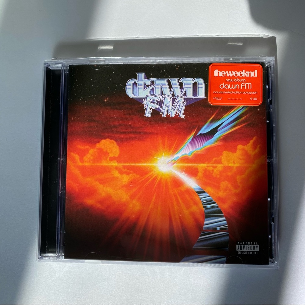 *SIGNED* The Weeknd Dawn FM Signed Insert & CD